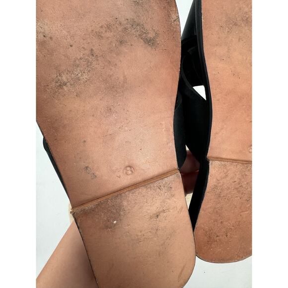 by James Black leather Slides Sandals - Picture 3 of 5